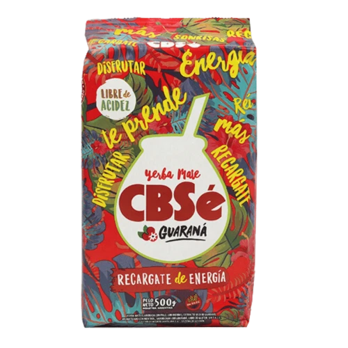 Yerba mate CBSe Guarana 500g  