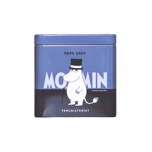 Moomin Black Tea Papa Grey Tin | CoffeeLove