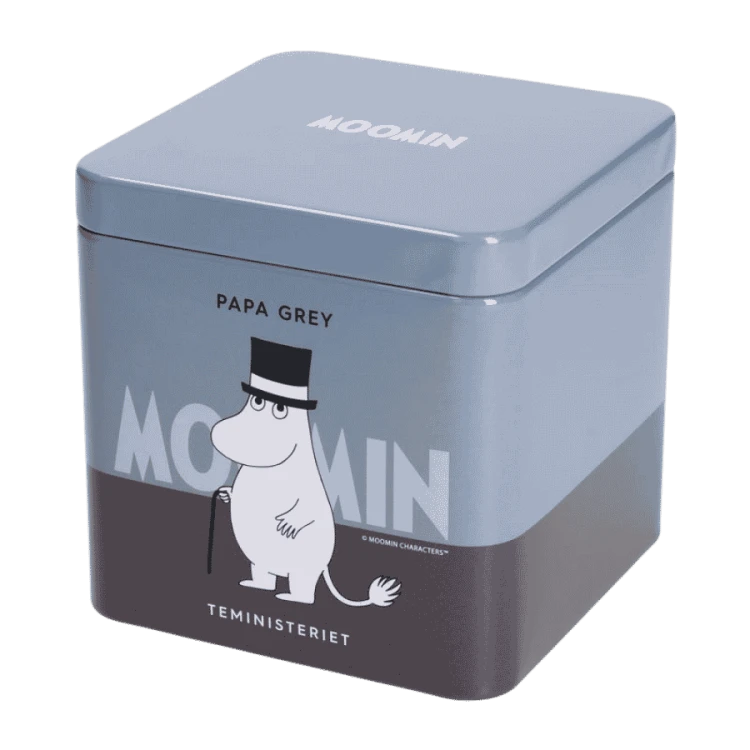 Moomin Black Tea Papa Grey Tin | CoffeeLove
