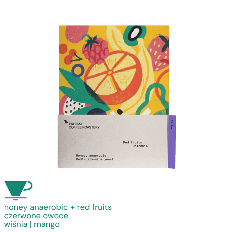 Paloma Coffee Kolumbia Red Fruits filter 200 g | CoffeeLove