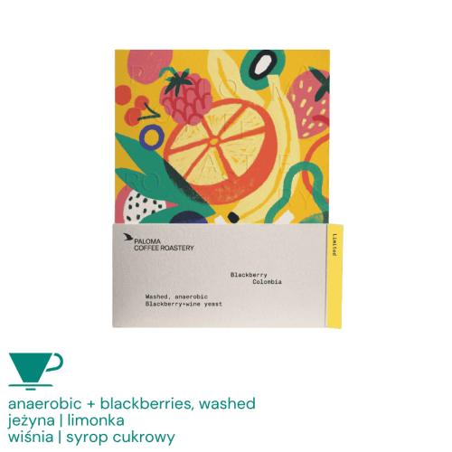Paloma Coffee Kolumbia Blackberry filter 200 g | CoffeeLove