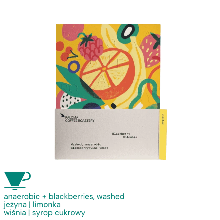 Paloma Coffee Kolumbia Blackberry filter 200 g | CoffeeLove