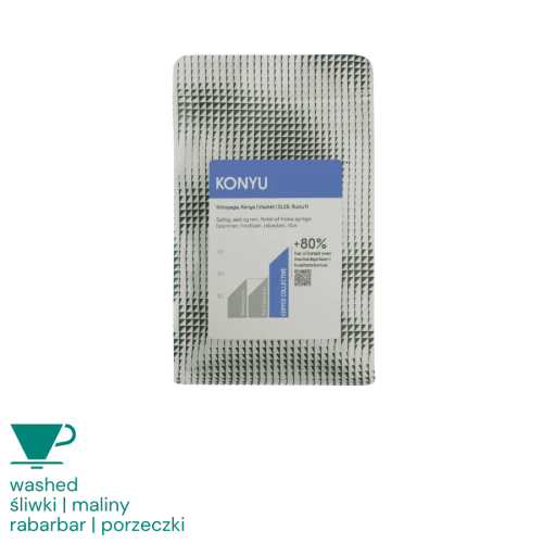 Coffee Collective Kenia Konyu filtr 250 g kawa ziarnista OUTLET