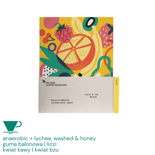 Paloma Coffee Juice&Joy Blend filter 250 g | CoffeeLove