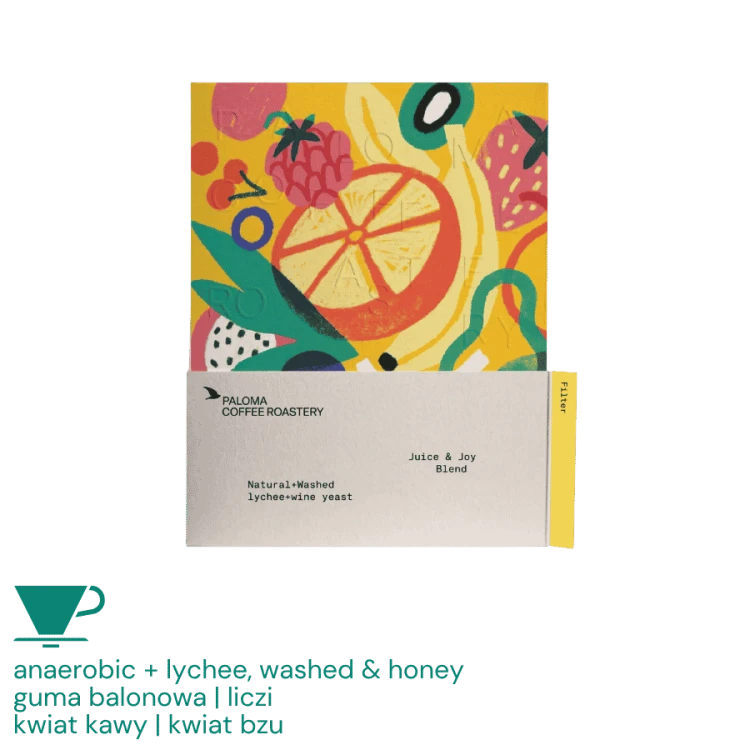 Paloma Coffee Juice&Joy Blend filter 250 g | CoffeeLove