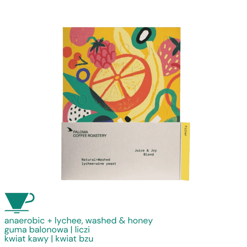 Paloma Coffee Juice&Joy Blend filter 250 g | CoffeeLove