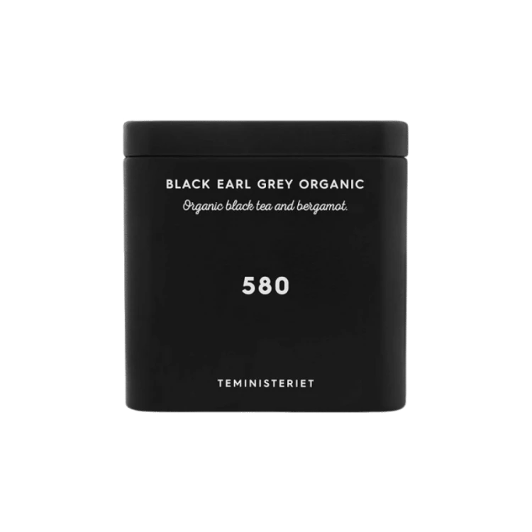 Teministeriet 580 Black Earl Grey Organic 100g | CoffeeLove