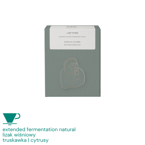 DAK Kolumbia Lady in Red filter 125 g | CoffeeLove