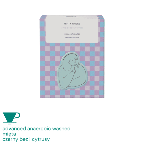 DAK Kolumbia Minty Chess filter 200 g | CoffeeLove