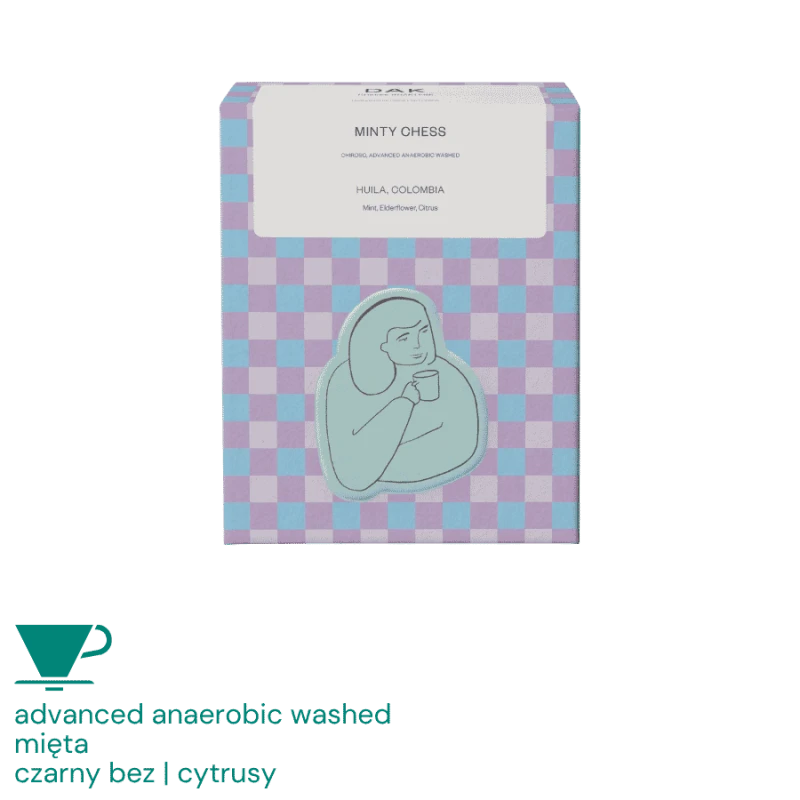 DAK Kolumbia Minty Chess filter 200 g | CoffeeLove