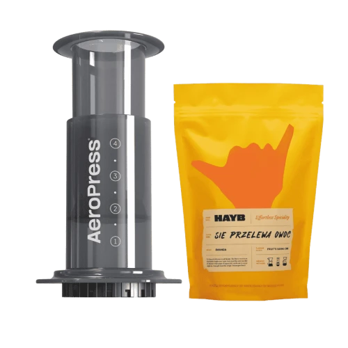 AeroPress + HAYB Się Przelewa Owoc filtr 250g