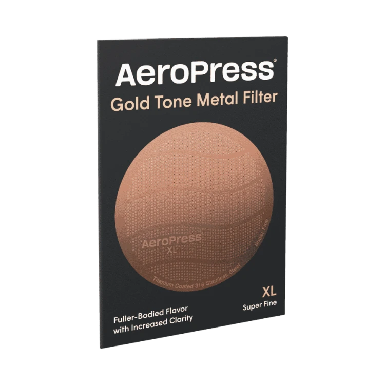 AeroPress Reusable Filter XL złoty | CoffeeLove