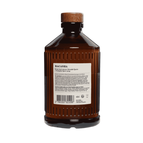 Bacanha syrop o smaku Pumpkin Spice 400 ml | CoffeeLove
