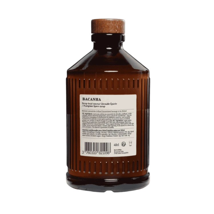 Bacanha syrop o smaku Pumpkin Spice 400 ml | CoffeeLove