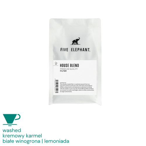Five Elephant house blend filtr 250g | CoffeeLove