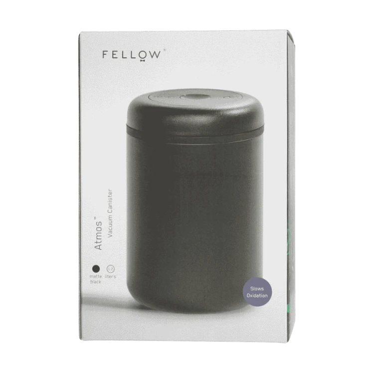 Fellow Atmos Pojemnik próżniowy 1,2 l czarny | CoffeeLove