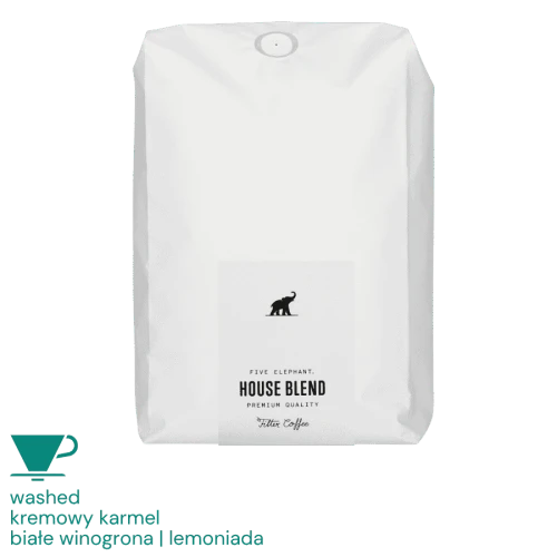 Five Elephant House Blend filtr 1 kg kawa ziarnista