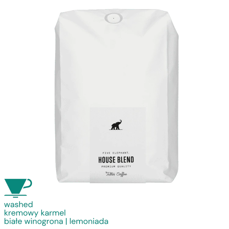 Five Elephant House Blend filtr 1 kg | CoffeeLove