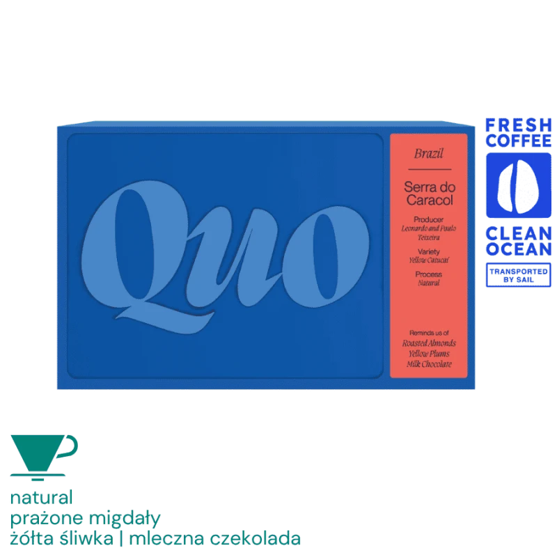 Quo Brazylia Serra do Caracol filter 200 g | CoffeeLove