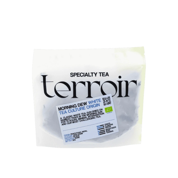 Terroir Morning Dew White Tea 30 g | CoffeeLove