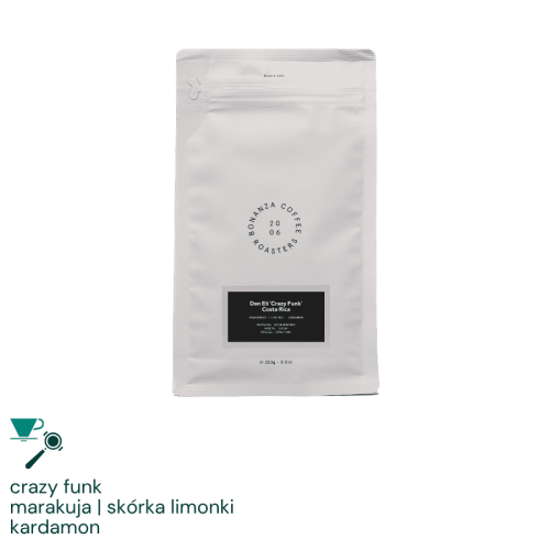 Bonanza Kostaryka Don Eli 'Crazy Funk' omniroast 250 g | CoffeeLove