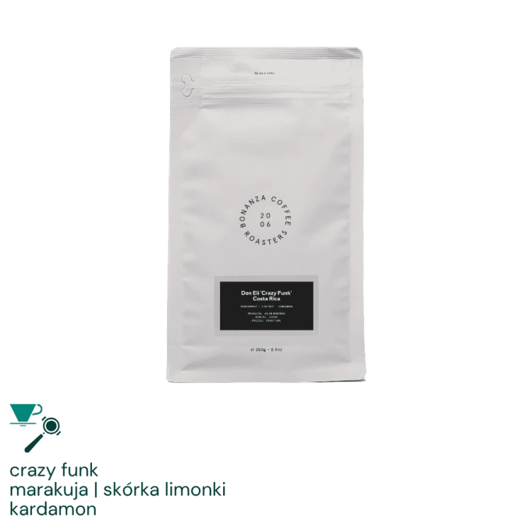 Bonanza Kostaryka Don Eli 'Crazy Funk' omniroast 250 g | CoffeeLove