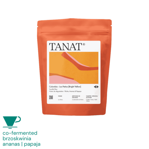 Tanat Coffee Kolumbia Los Patios [Bright Yellow] filter 200 g | CoffeeLove