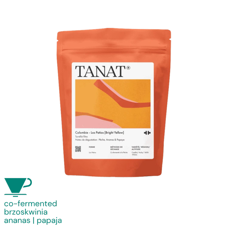 Tanat Coffee Kolumbia Los Patios [Bright Yellow] filter 200 g | CoffeeLove