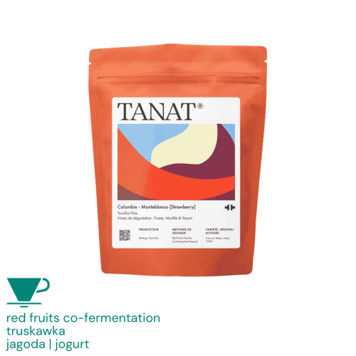Tanat Coffee Kolumbia Monteblanco [Strawberry] filter 200 g | CoffeeLove