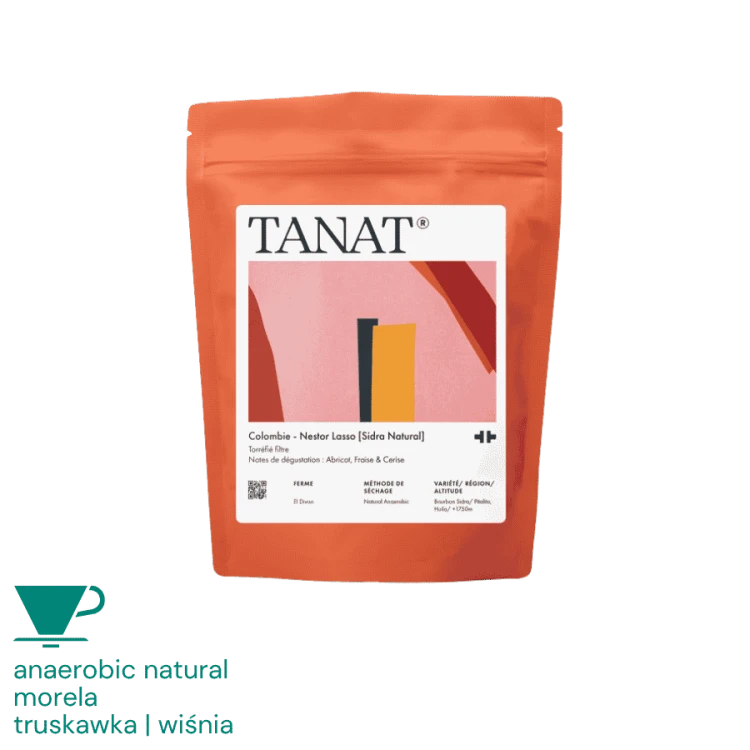 Tanat Coffee Kolumbia Nestor Lasso [Sidra Natural] filter 200 g | CoffeeLove
