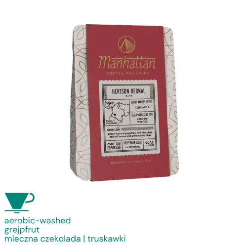 Manhattan Coffee Kolumbia Hertson Bernal filter 250 g | CoffeeLove