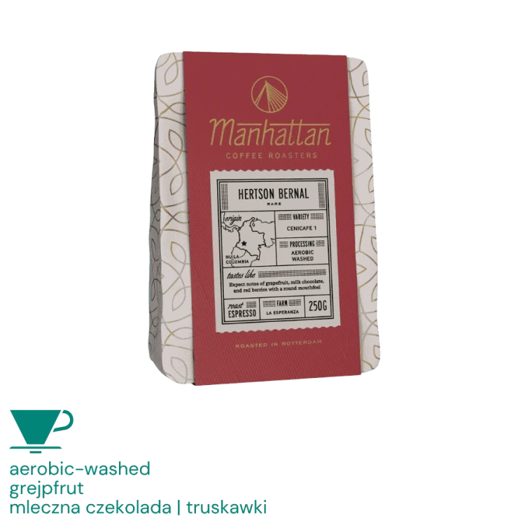 Manhattan Coffee Kolumbia Hertson Bernal filter 250 g | CoffeeLove