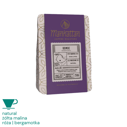 Manhattan Coffee Etiopia Bombe filter 250 g | CoffeeLove