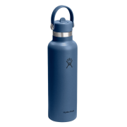 Hydro Flask 621 ml Flex Straw Cap Harbour Blue | CoffeeLove