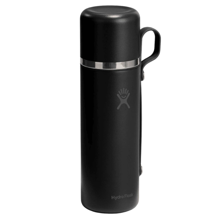 Hydro Flask Hot Flask And Cup – termos z kubkiem (828 ml) Black | CoffeeLove