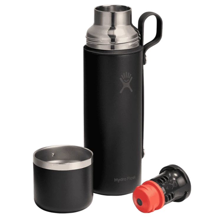 Hydro Flask Hot Flask And Cup – termos z kubkiem (828 ml) Black | CoffeeLove