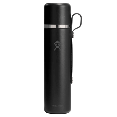 Hydro Flask Hot Flask And Cup – termos z kubkiem (1026 ml) Black | CoffeeLove