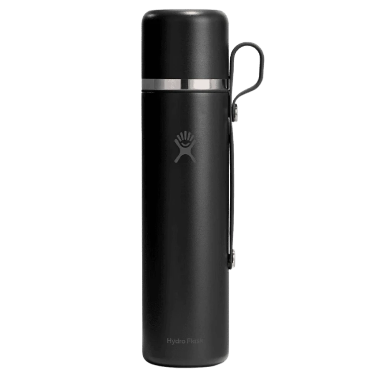 Hydro Flask Hot Flask And Cup – termos z kubkiem (1026 ml) Black | CoffeeLove