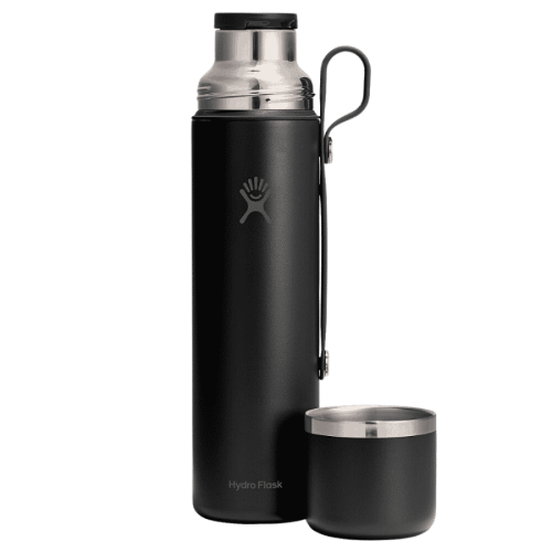 Hydro Flask Hot Flask And Cup – termos z kubkiem (1026 ml) Black | CoffeeLove