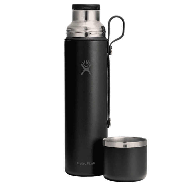 Hydro Flask Hot Flask And Cup – termos z kubkiem (1026 ml) Black | CoffeeLove