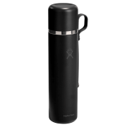 Hydro Flask Hot Flask And Cup – termos z kubkiem (1026 ml) Black | CoffeeLove