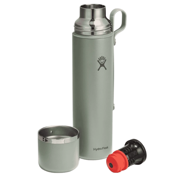 Hydro Flask Hot Flask And Cup – termos z kubkiem (1026 ml) Agave | CoffeeLove