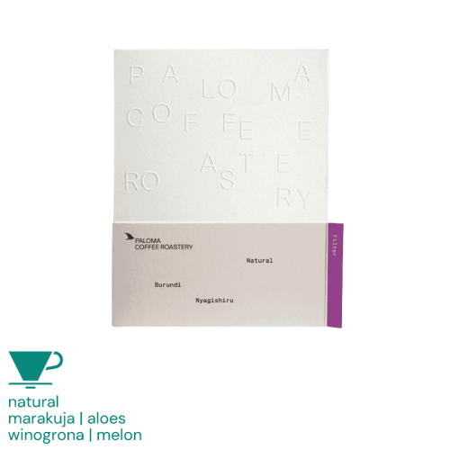 Paloma Coffee Burundi Nyagishiru Natural filter 250 g | CoffeeLove