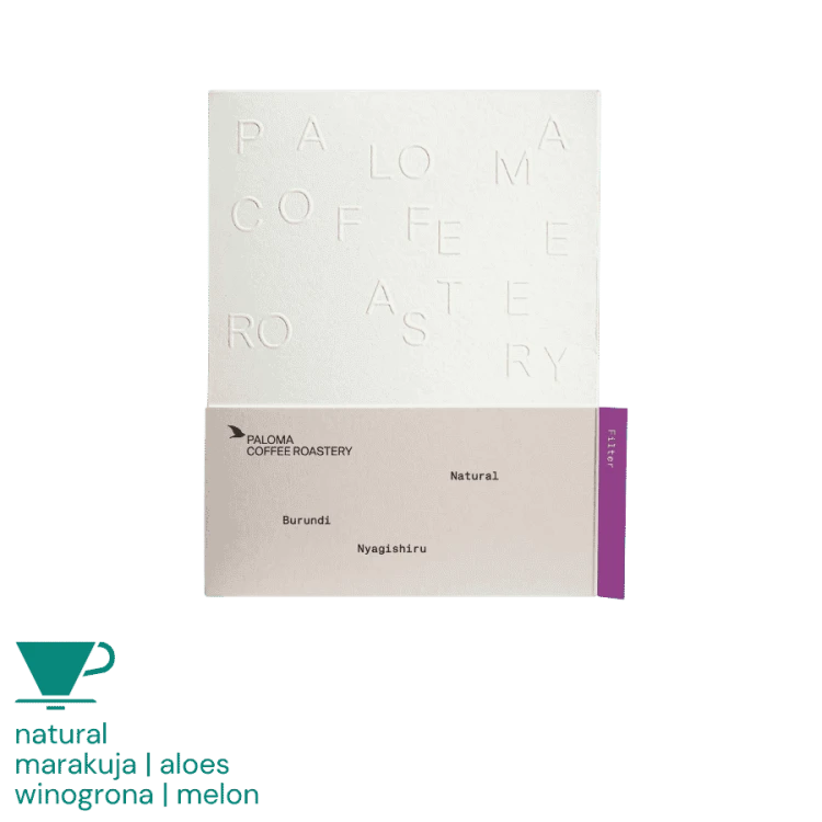 Paloma Coffee Burundi Nyagishiru Natural filter 250 g | CoffeeLove
