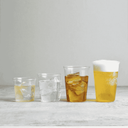 Kinto Cast green tea glass 180 ml | CoffeeLove