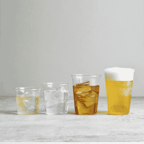 Kinto Cast green tea glass 180 ml | CoffeeLove