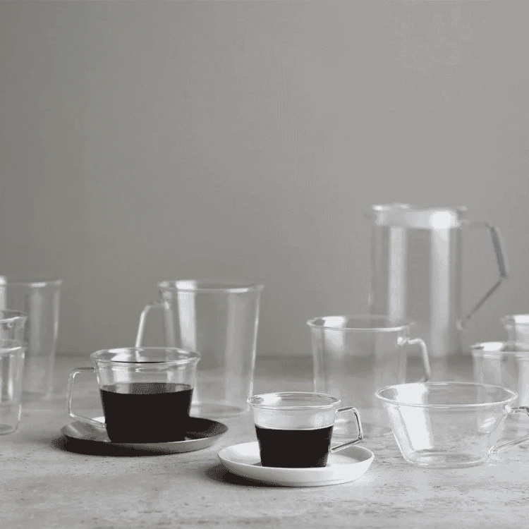 Kinto Cast cafe latte mug 430 ml | CoffeeLove