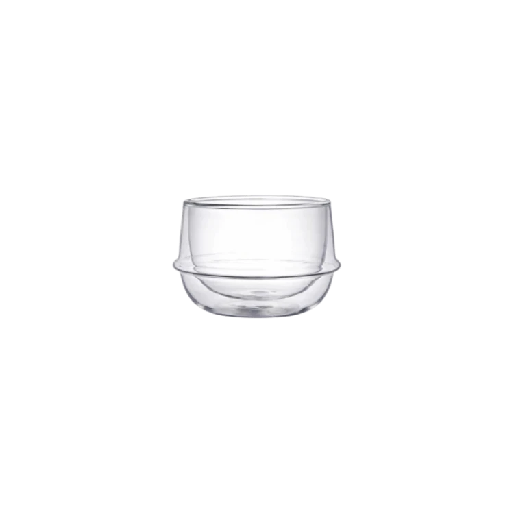 Kinto Kronos double wall tea cup 200 ml | CoffeeLove