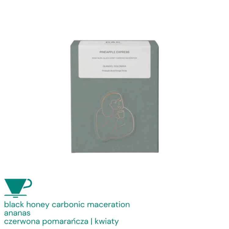 DAK Kolumbia Pineapple Express filter 125 g | CoffeeLove