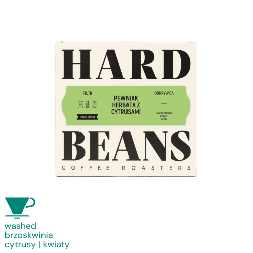 Hard Beans Blend Pewniak herbata z cytrusami 250 g | CoffeeLove